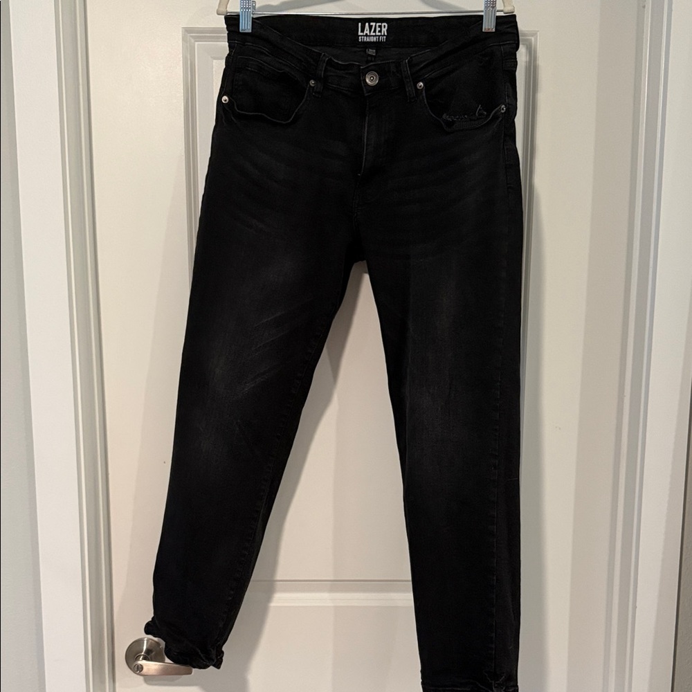 Lazer Men's Dark Denim Skinny Jeans